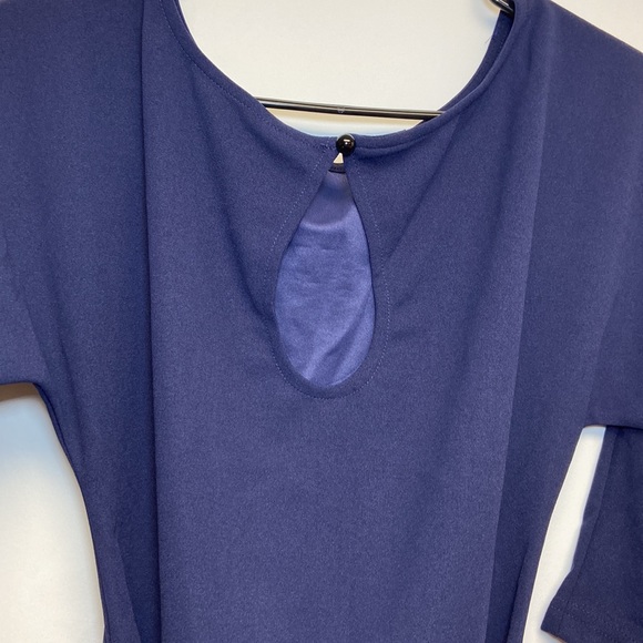 Women Casual Loose Short Sleeve Belted Wide Leg Pant Romper Jumpsuits Brand New - Picture 10 of 13